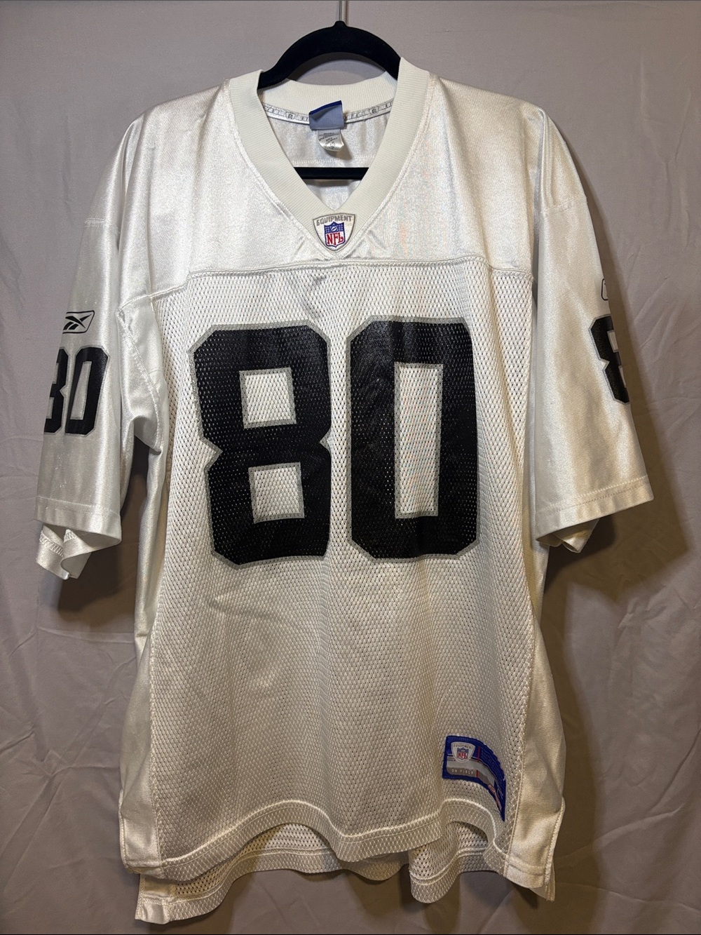 Reebok Oakland Raiders #80 Jerry Rice Jersey